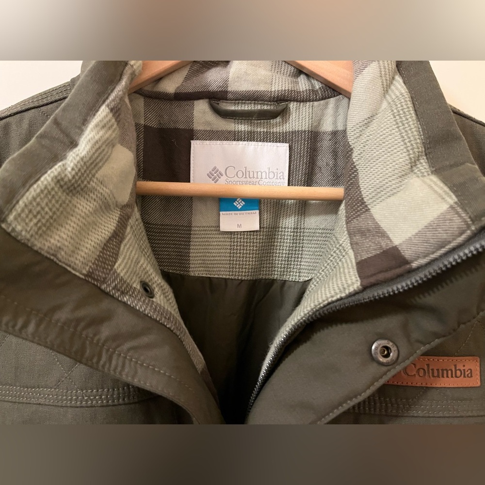 Columbia Men's Ridgestone Insulated Jacket | Peatmoss (Olive Green) | Large - Picture 6 of 10